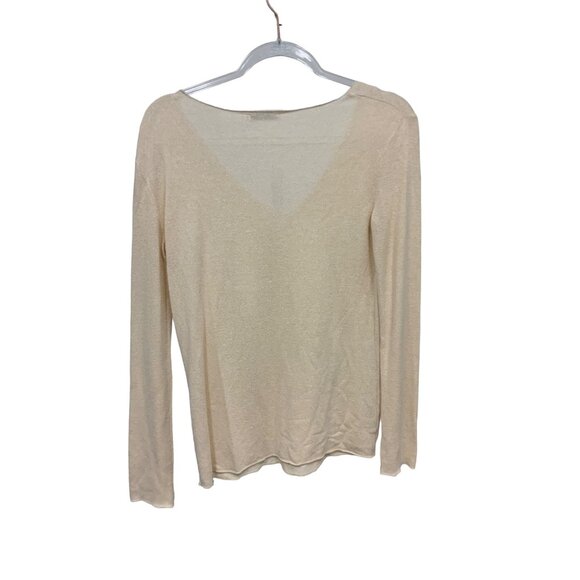 Zara Natural Lightweight Sweater Top - Picture 2 of 2